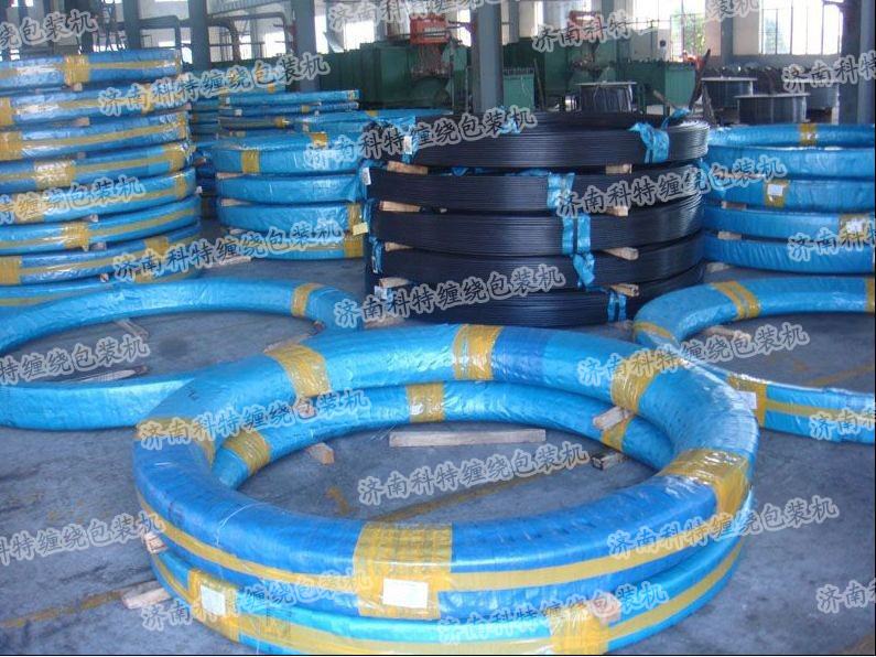 彈簧鋼絲纏繞包裝機包裝效果圖